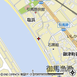 愛知県豊川市御津町御馬浜田85-2周辺の地図