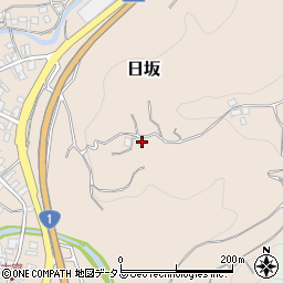 静岡県掛川市日坂335周辺の地図
