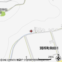 兵庫県三木市別所町和田362周辺の地図