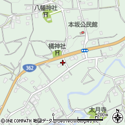 静岡県浜松市浜名区三ヶ日町本坂273周辺の地図