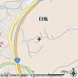 静岡県掛川市日坂334-2周辺の地図