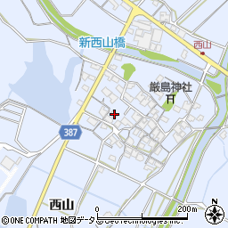 兵庫県加古川市平荘町西山162周辺の地図