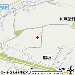 兵庫県西宮市山口町（船坂）周辺の地図