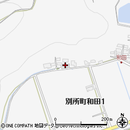 兵庫県三木市別所町和田359周辺の地図