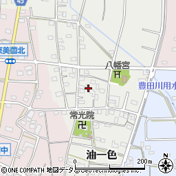 静岡県浜松市浜名区油一色195-5周辺の地図