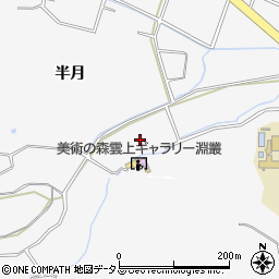 愛知県知多郡美浜町布土半月周辺の地図