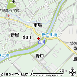 愛知県豊川市御津町下佐脇出口92周辺の地図