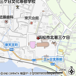 奥浜名湖商工会　三ヶ日支所周辺の地図