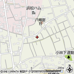 静岡県浜松市浜名区小林530-1周辺の地図