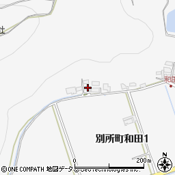 兵庫県三木市別所町和田360周辺の地図