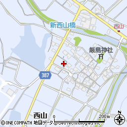 兵庫県加古川市平荘町西山157周辺の地図