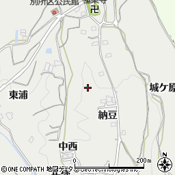 京都府相楽郡和束町別所周辺の地図