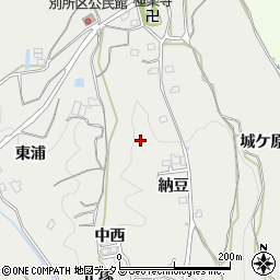 京都府和束町（相楽郡）別所周辺の地図