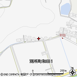 兵庫県三木市別所町和田353周辺の地図