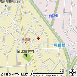 静岡県浜松市浜名区平口1294-2周辺の地図