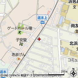 静岡県浜松市浜名区西美薗3401周辺の地図
