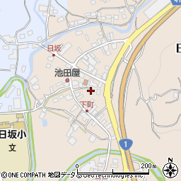 静岡県掛川市日坂307周辺の地図