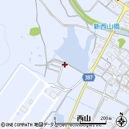 兵庫県加古川市平荘町西山542-1周辺の地図