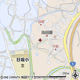 静岡県掛川市日坂909周辺の地図
