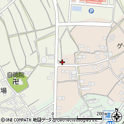 静岡県浜松市浜名区道本818周辺の地図