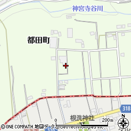 静岡県浜松市浜名区都田町7552周辺の地図