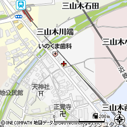 リサイクル館ウッディ京田辺店周辺の地図