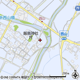 兵庫県加古川市平荘町西山85-2周辺の地図