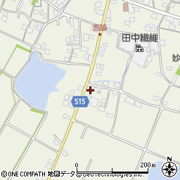 兵庫県加古川市西神吉町鼎68周辺の地図