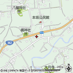 静岡県浜松市浜名区三ヶ日町本坂282周辺の地図