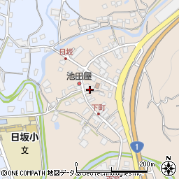 静岡県掛川市日坂129-1周辺の地図
