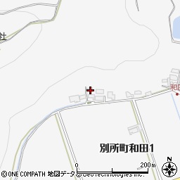 兵庫県三木市別所町和田364周辺の地図