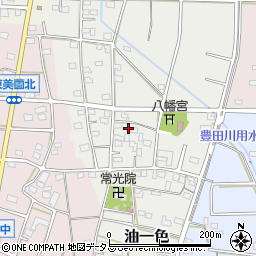 静岡県浜松市浜名区油一色195-3周辺の地図