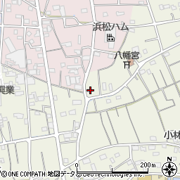 静岡県浜松市浜名区小林476-1周辺の地図