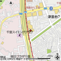 株式会社ホンダベルノ大阪　千里営業所周辺の地図