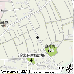 静岡県浜松市浜名区小林681周辺の地図