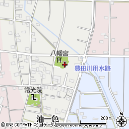 静岡県浜松市浜名区油一色211周辺の地図