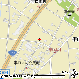 静岡県浜松市浜名区平口610周辺の地図