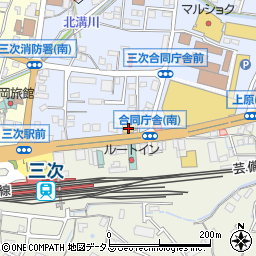 ココス三次店周辺の地図