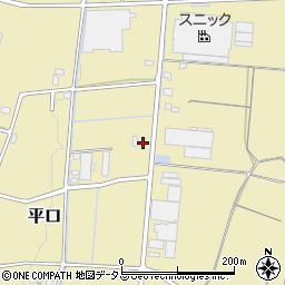 静岡県浜松市浜名区平口5255周辺の地図