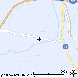 岡山県加賀郡吉備中央町西2403周辺の地図