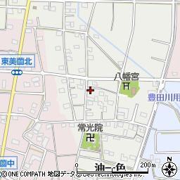 静岡県浜松市浜名区油一色195-2周辺の地図