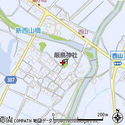 兵庫県加古川市平荘町西山168周辺の地図