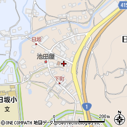 静岡県掛川市日坂309周辺の地図
