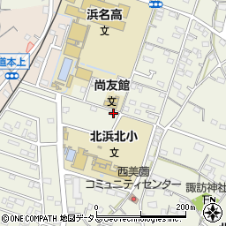 静岡県浜松市浜名区西美薗1790周辺の地図