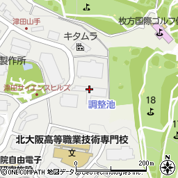 清和光学製作所関西事業所枚方開発センター周辺の地図
