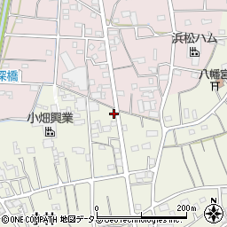 静岡県浜松市浜名区小林432-2周辺の地図