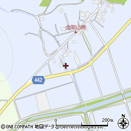 兵庫県たつの市揖保川町金剛山256-1周辺の地図