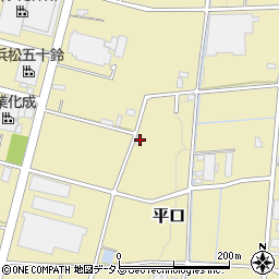 静岡県浜松市浜名区平口5274周辺の地図