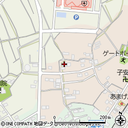 静岡県浜松市浜名区道本84周辺の地図