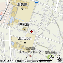 静岡県浜松市浜名区西美薗2905-2周辺の地図